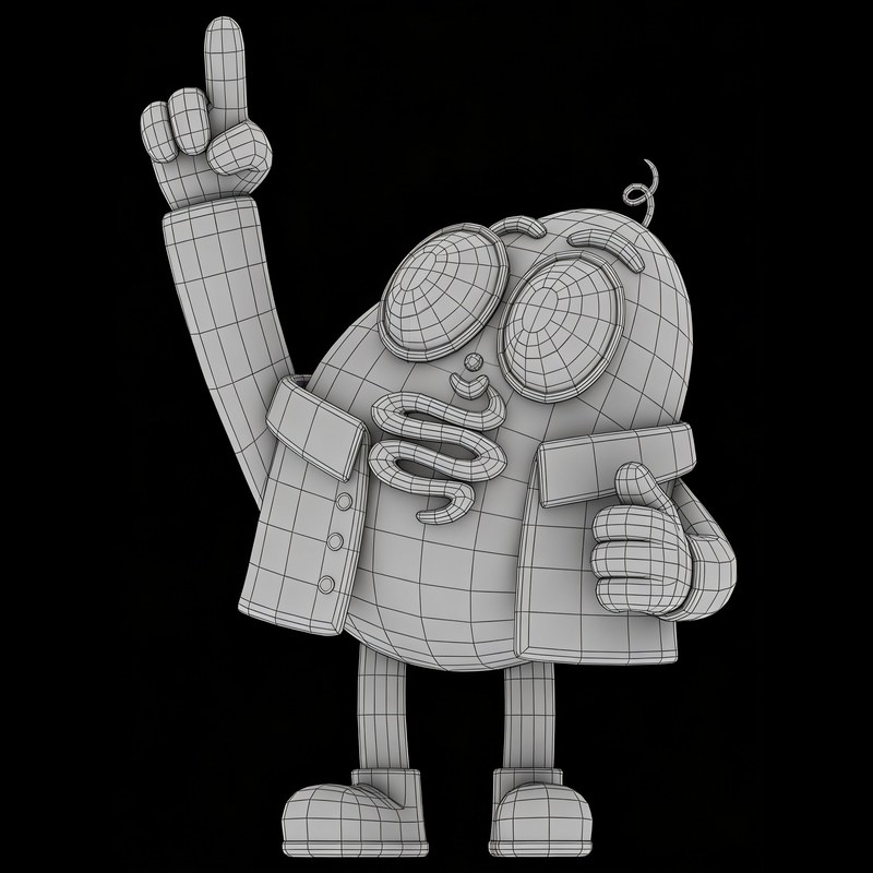 Modelado 3D wireframe